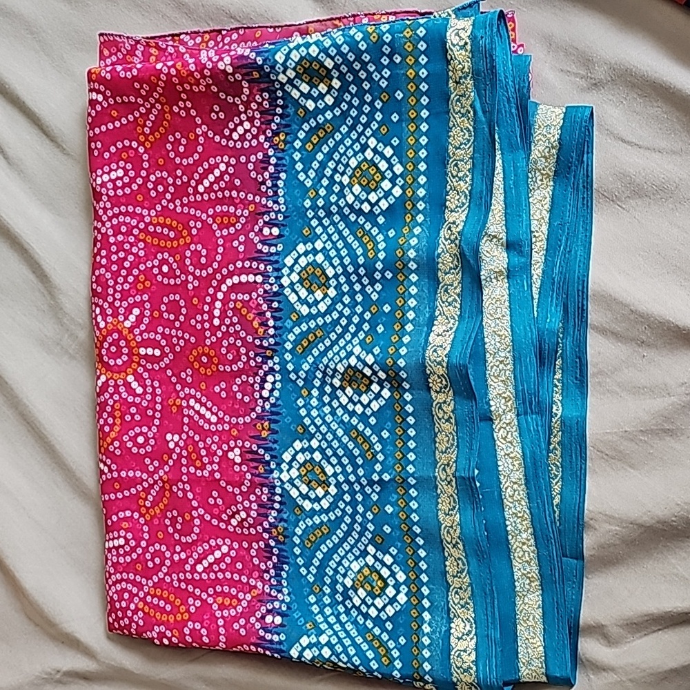 NWOT Bandhini Saree